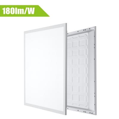 China High Efficiency 180lm/W 22W UGR 6060 Commercial Aluminum Frame 600x600 Led Ceiling Panel Light for sale