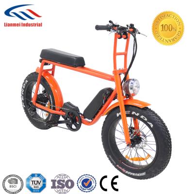 China Aluminum alloy high power e bike city electric bicycle 20 inch fat tire electric bike for sale