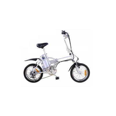 China 16 Inch Aluminum Folding Electric Bicycle With Shimano 6 Speed ​​LMTDR-04L for sale