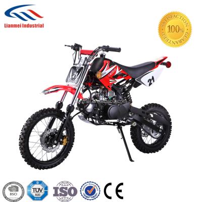 China 2018 4 Strokes 125cc Model Bike EPA Dirt Bike Air Cooled Engine Bike 2.2L for sale