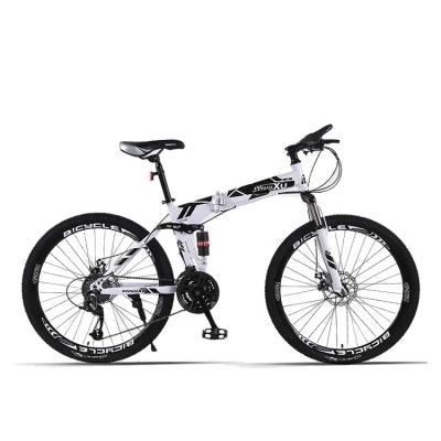 China Wholesale popular 26 inch folding moutain bike carbon mtb 21 speed double disc brake bikes for adults cycle for sale