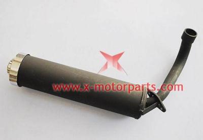 China Iron Muffler With Exhaust Fit For 110CC Go Karts for sale