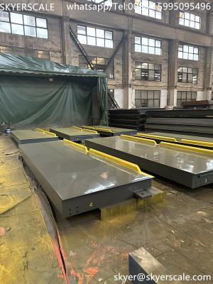 China Industrial  Electronic Weighbridge manufacturers 3m width by 18m length weigh bridge 120ton truck weight scale for sale