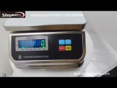 Stainless Steel Scale D6 series IP68 Weighing Digital Waterproof Scales