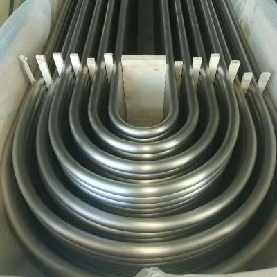 China Seamless Steel Bending Tube Heat Exchanger ASME SA179 U Liquid Pipe Shell And Tubes for sale