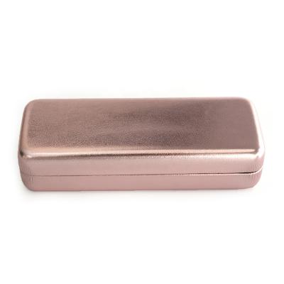 China Beautiful Fashionable/ECO-friendly JAYQI Eco-friendly Eyewear Optical Case Personalized Unique Business Iron Glasses Cases for sale