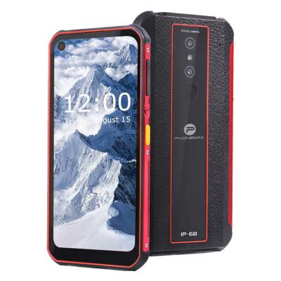 China Dual SIM Card Wholesale Original ODM OEM 6.35 Inch NFC IP68 Military Outdoor Waterproof Rugged Smart Mobile Phone Dual SIM Android 4G for sale