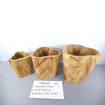 China Wholesale handmade garden pot used for natural flower planters decorations pots makers for sale