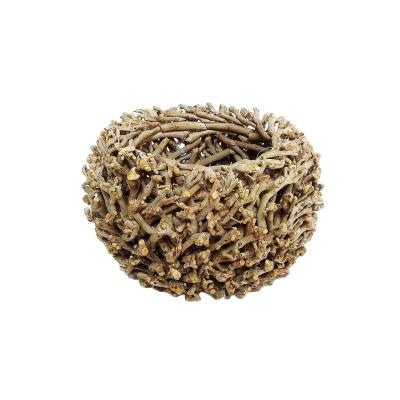 China 2021 China new item Tea-branch woven home/office garden plant flower fruit pot with high quality for sale