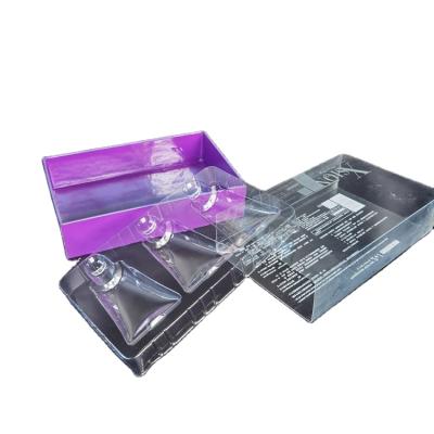 China Beautifully Recyclable Customizable Cosmetic Box With Transparent Sleeve Gifts Packaging Boxes for sale