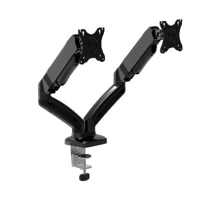 China Stable Hot Sale Stable Adjustable Brackets Dual Monitor Arm Desk Mount for sale