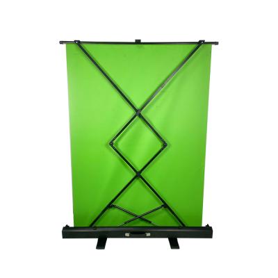 China Floor Up 1.6m High Quality Floor Up Type Photo Equipment Background Green Screen for sale