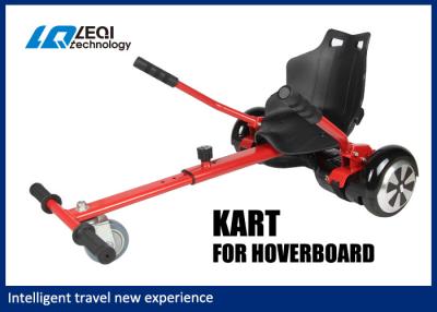 China Most Popular 6.5 Inch Hoverboard Go Kart , Red Hover Kart For Hoverboard for sale