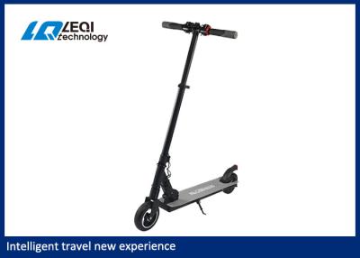 China Black Color Electric Folding Scooter / Fold Up Electric Scooter For Adults for sale