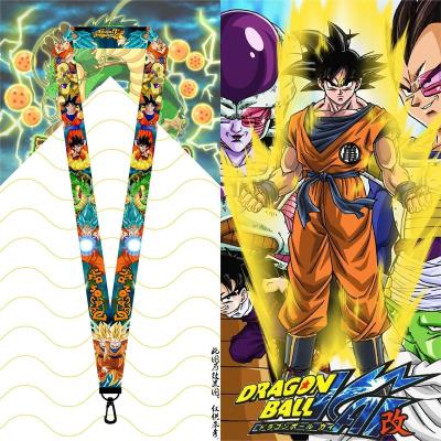 China Wholesale One Piece Hunter X Hunter Haikyuu Jujutsu Kaisen Anime Polyester Dragon Ball Z Lanyards Accessories Cheap Lanyards for sale