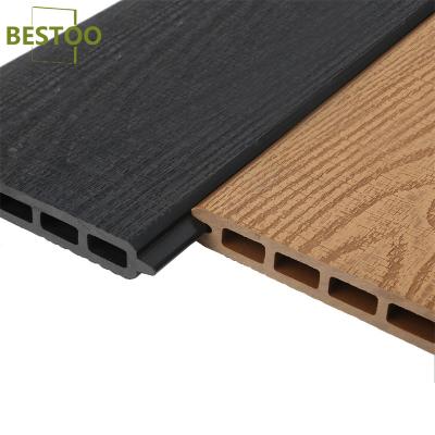 China Easily Assembled Waterproof WPC Fence Wood Plastic Composite Garden Fence Board for sale