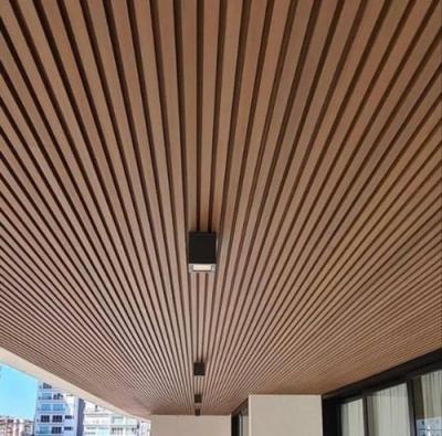 China Industrial Co-extrusion Wall Cladding WPC Ceiling Weather Resistant Timber Composite Wall Cladding Interior for sale