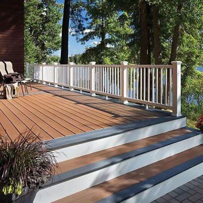 China Modern Polymer Pool WPC 3D Decking WPC Composite Decking Decking for sale