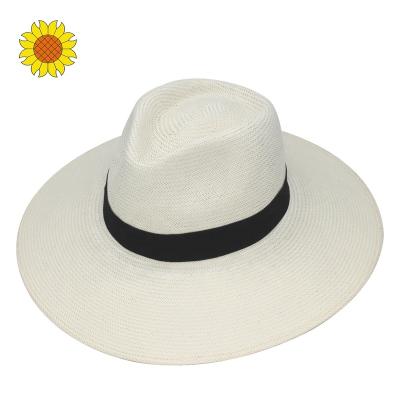 China Custom Cowboy Japanese Paper Straw Hats Character Wide Brim 100% Paper Fedora Trilby Hats for sale