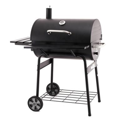 China Easy Adjustable Height Adjustable Charcoal Grill BBQ Smoker Grill Commercial 2 in 1 Smoker Grill for sale