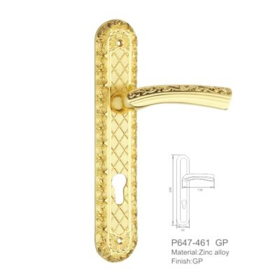 China New Design Five Stars Commercial Fashionable High Quality Hotel Furniture European Shower Door Handle for sale