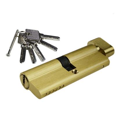 China All Kinds Of 100MM Doors Open Lock Cheap Single Cylinder With Knob Interior Door Lock Cylinder With Key for sale