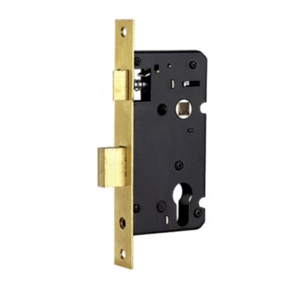 China SS304 45mm Counterflow Security Zinc Spring Latch Door Mortise Cylinder Lock Body for sale