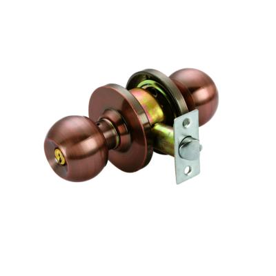 China Popular Wide Application Entrance Privacy Bathroom Bedroom Interior Door Knob Locks for sale