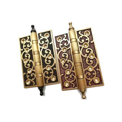 China High Quality Durable Heavy Duty Brass Door Hinges For Furniture Doors for sale