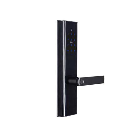 China Anti-peep code electronic fingerprint smart door lock with TT LOCK APP wifi smart lock for sale