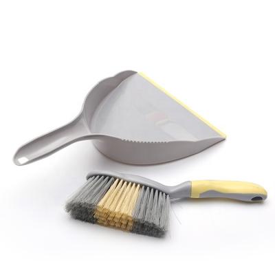 China Durable Home Household Kitchen Cleaner Plastic Mini Hand Dustpan Broom Set With Small Cleaning for sale