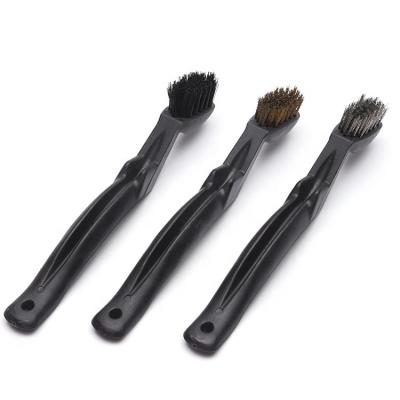 China Small Wire Toothbrush Kitchen Toothbrush Cleaning Type Industrial Derusting Brush Mini Copper Wire Brush Nylon for sale