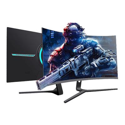 China 32 Inch 2K/144HZ Curved Gaming Monitor 1MS Gaming Curved Screen Desktop Computer With Fish Screen Monitor for sale