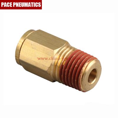 China CA360 Brass Male Adapter DOT Air Brake Push To Connect Pads 5/32