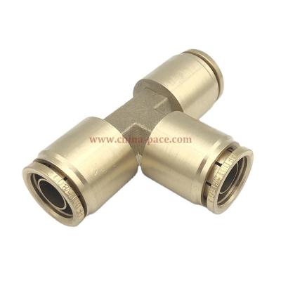 China SAE J844 Tubing 5/8 Inch Tube Air Brake System Pneumatic DOT Brass Fittings for sale