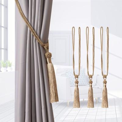 China Handmade curtain tassel tieback in CLASSIC modern style, popular style for curtain for sale