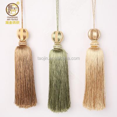 China Wholesale Elegant and Fashion Tassel, Polyester Decorative Mini Tassels, Silk Yarn for Cue Tassels for sale