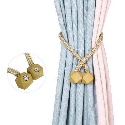 China Nice Magnetic Curtain Tieback in Factory Minimalist Stocks for sale