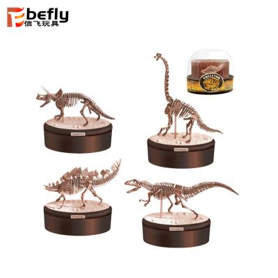 China FIE022950 Plastic Skeleton Dinosaur Fossil Dinosaur Gift Gift Puzzle Skeleton Fossil Toy for sale