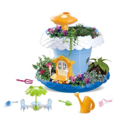 China DIY Plant Glass And Flower Kit Build A Garden Toy For Kids Play 2022 28.0*11.0*28.0 cm for sale