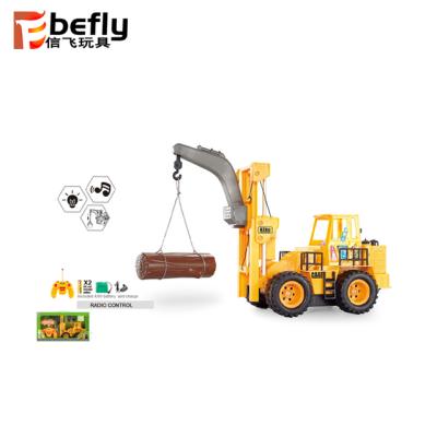 China Plastic RC Hobby 6 Function Crane Rc Toy Truck for sale