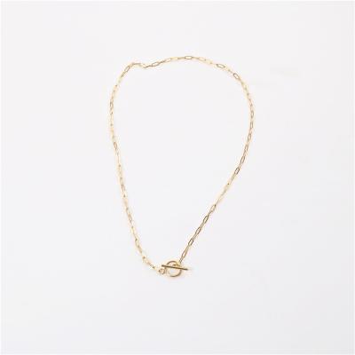 China Wholesale Necklace Sweater Necklace Stainless Steel Jewelry Lead Free Nickel Free for sale