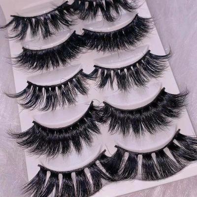 China Natural Wholesale Dramatic 25mm Long Mink Eyelash Vendor Diamonds Customized Fluffy Mink Eyelashes Packaging Boxes for sale