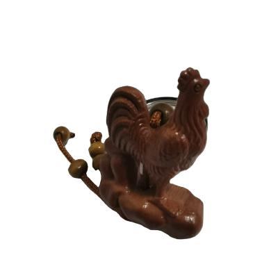 China China Wood carved twelve zodiac ornaments chicken for sale