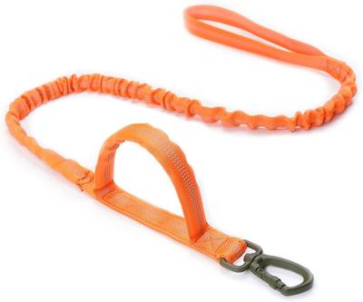 China Wholesale Thoughtful Tactical Bungee Dog Leash With Dual Control Handle for sale