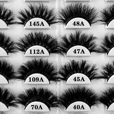 China 25-30 Times Lashes Strip Mink Full Box Wholesale Custom 3d Bottom Lashes Dramatic Mink Lashes Sellers 3d 25mm Mink Lashes for sale