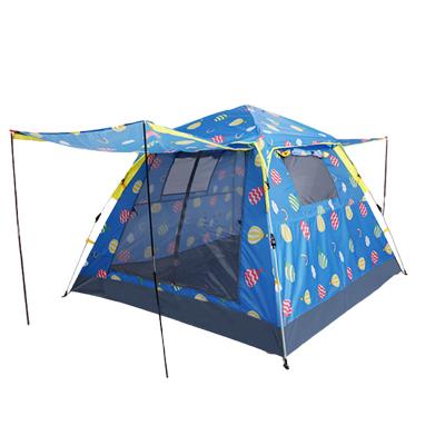 China Customized lightweight camo/field game logo party kids park picnic folding camping&hiking printing outdoor tent for kids for sale