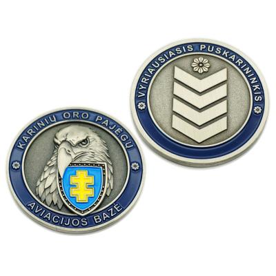 China China china factory design your own antique souvenir cheap collectible military eagle coin logo promotion metal challenge coins for sale