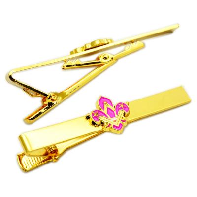 China Promotion/decoration/gift/advertising/enamel pull pin gift set logo gold metal neck hard tie clip custom high quality styles factory direct selling souvenir manufacturers for sale