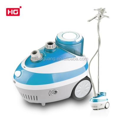 China Household Hg Household Use Vertical Iron Telescopic Electric Steamer Rack Fabric Garment Steamers for sale